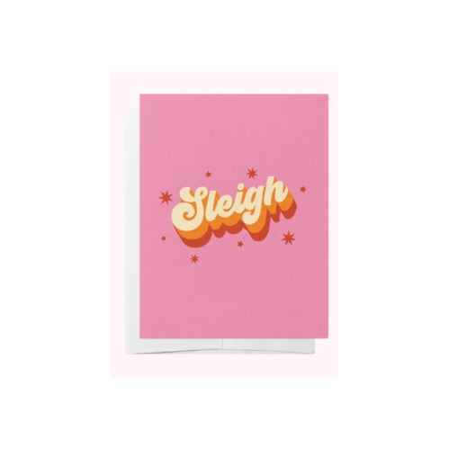 Sleigh Card 5pk - OSAS