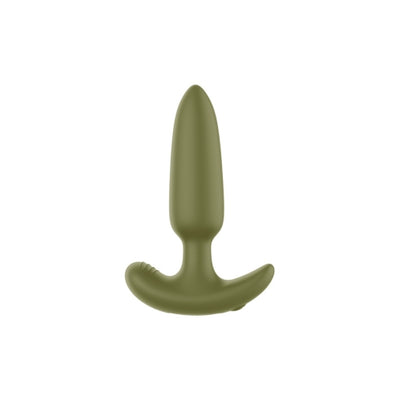 Pointed Vibrating Plug Green