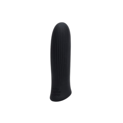 Fifty Shades of Grey Sensation Rechargeable Bullet Vibrator Black - OSAS