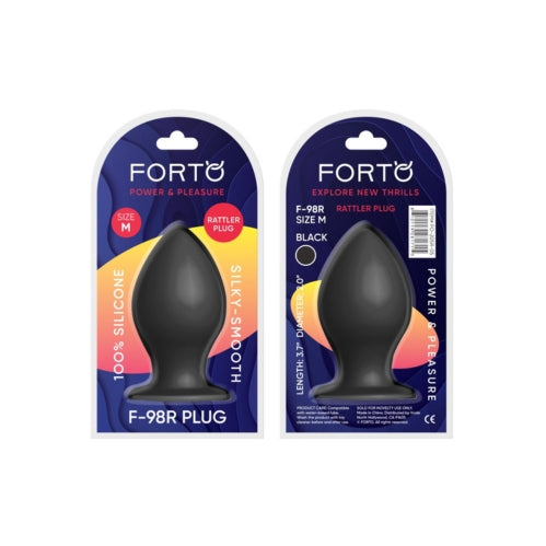 F-98R: Rattler Cone Medium Black