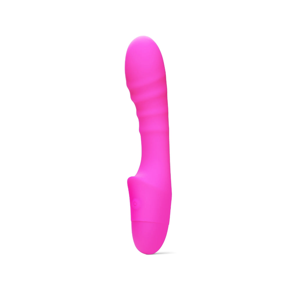 So Divine Pash Ribbed Vibrator Pink - OSAS