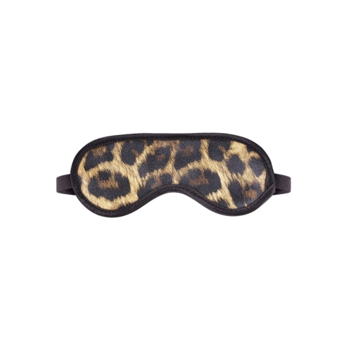 Leopard PU Leather Eye Mask