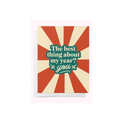 The Best Thing About My Year? You Cards 5pk - OSAS