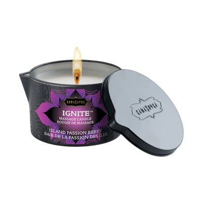 Ignite Massage Candle Island Passion Berry 170g