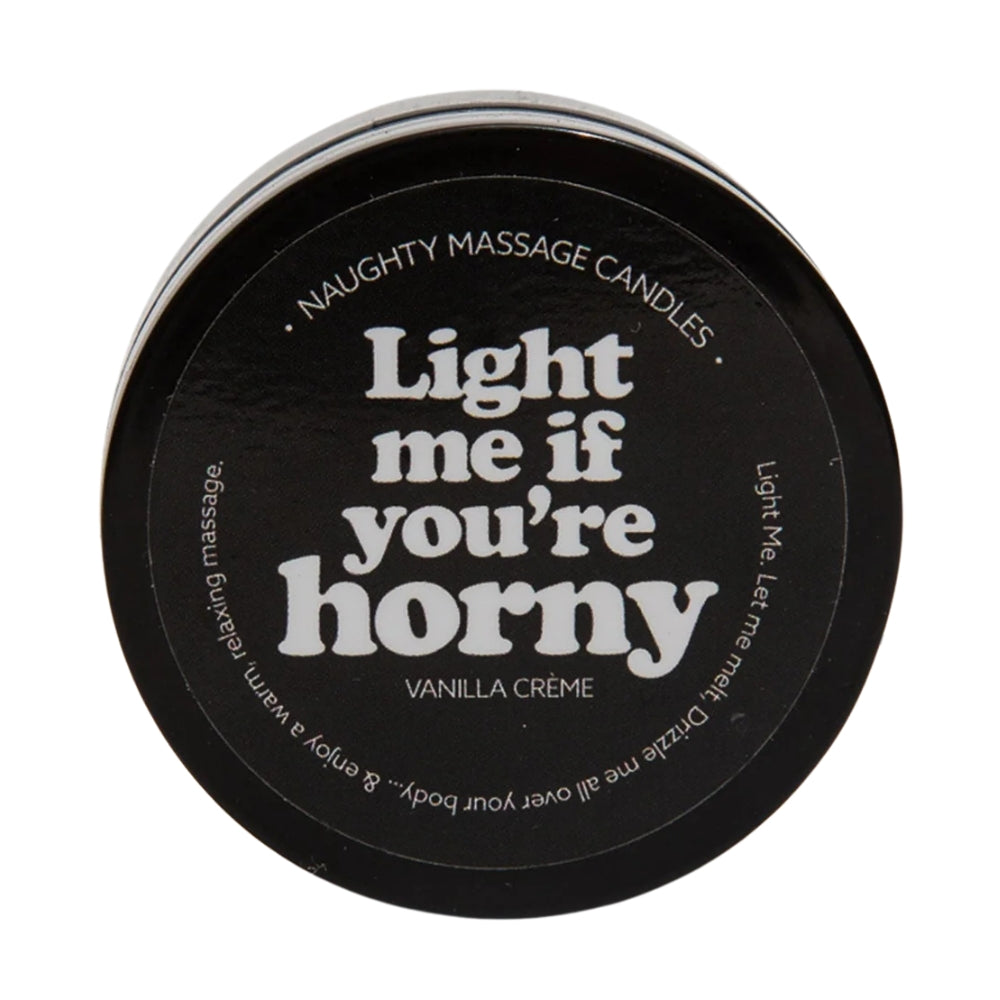 Massage Candle Light Me If You'Re Horny Vanilla Creme