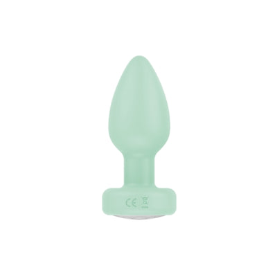 Pr17: Vibrating Plug W/ Remote Green - OSAS