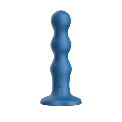 Bs38: Beaded Strap-On Luv Vibe - Blue - OSAS