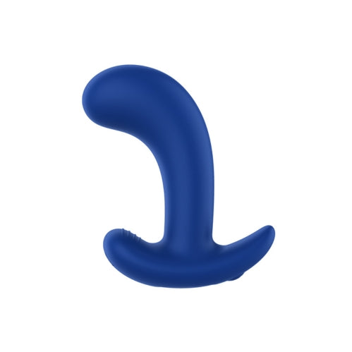 Curved Vibrating Massager Blue