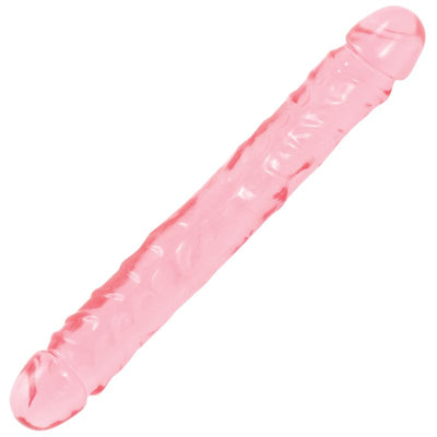 12 in Jr. Double Dong Pink - One Stop Adult Shop