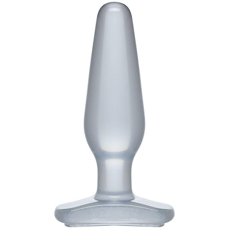 Medium Butt Plug Clear - One Stop Adult Shop