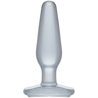 Medium Butt Plug Clear - One Stop Adult Shop