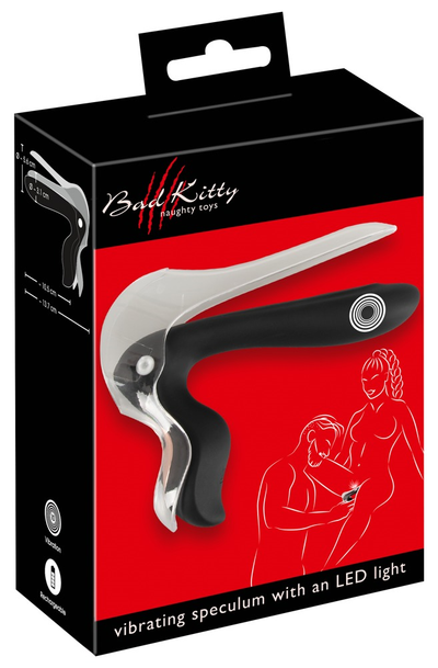 BAD KITTY Vibrating Speculum - One Stop Adult Shop