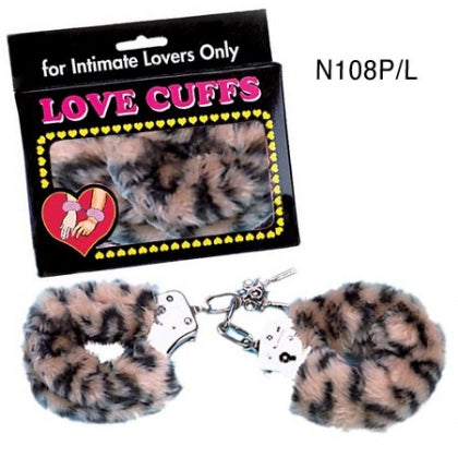 Love Cuffs Leopard - One Stop Adult Shop