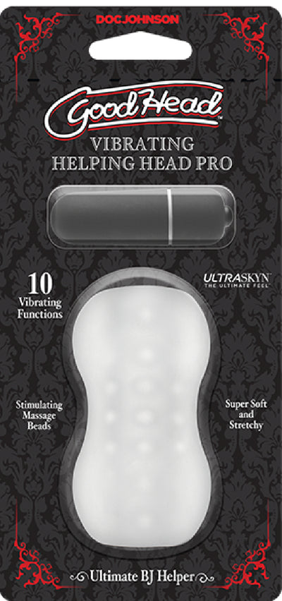 Vibrating Helping Head Pro (Frost) - One Stop Adult Shop