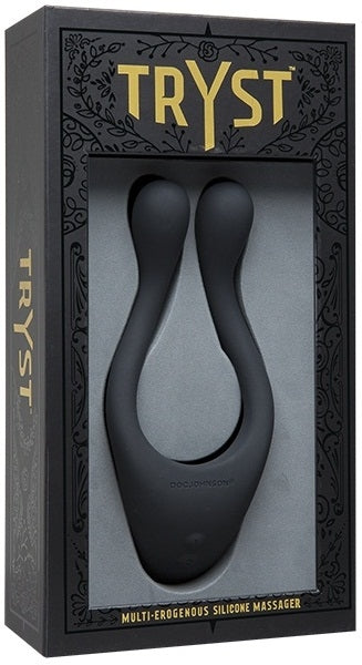TRYST Multi Erogenous Zone Massager - Black - One Stop Adult Shop