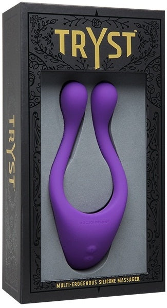TRYST Multi Erogenous Zone Massager - Purple - One Stop Adult Shop