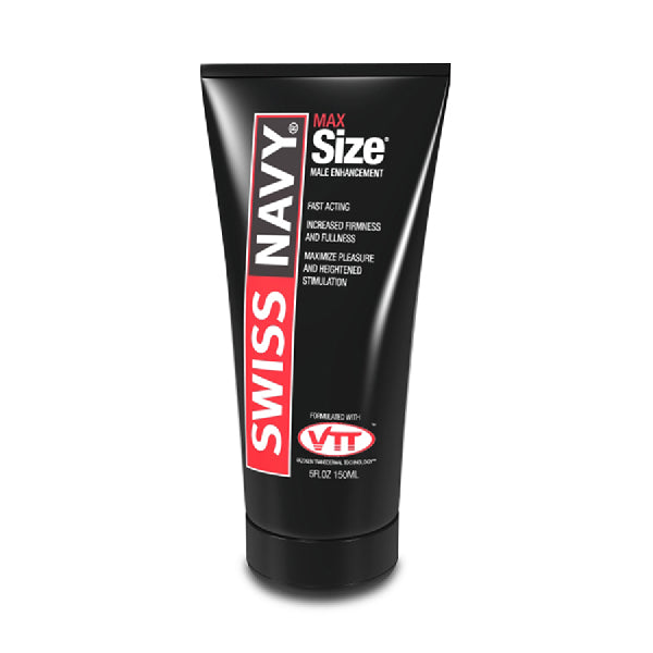 Swiss Navy Max Size Cream 5oz/147ml - Tube - One Stop Adult Shop