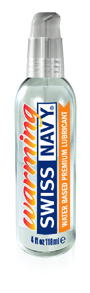 Swiss Navy Warming Lubricant 4oz/118ml - One Stop Adult Shop