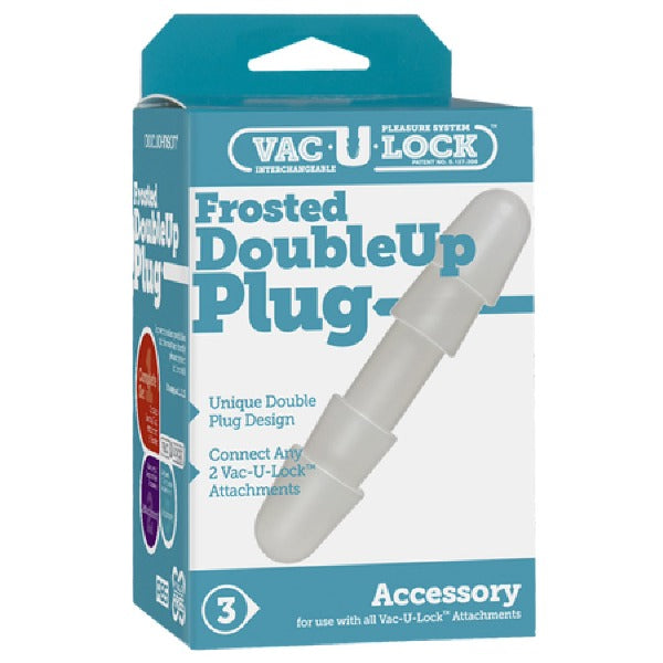 Double Up Plug (White) - onestopadultshopau