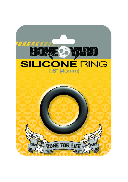 Boneyard Silicone Ring 40mm Black - One Stop Adult Shop