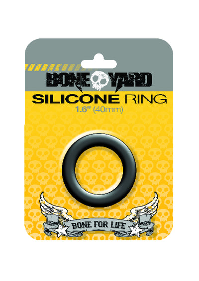 Boneyard Silicone Ring 40mm Black - One Stop Adult Shop