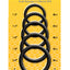 Boneyard Silicone Ring 5 Pcs Kit Black - One Stop Adult Shop