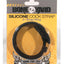 Boneyard - Silicone Cock Strap  3 Snap Ring (Black) - One Stop Adult Shop