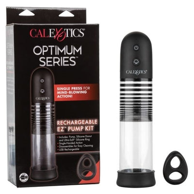 Optimum Series™ Rechargeable EZ™ Pump Kit - One Stop Adult Shop