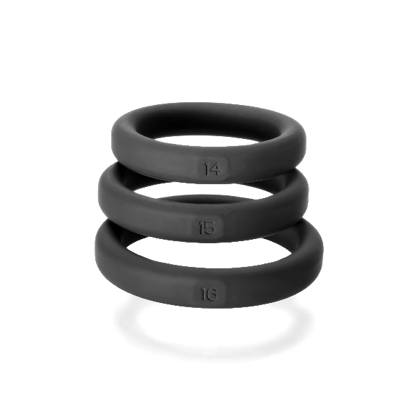 Xact-Fit Silicone Rings Medium 3 Ring Kit - One Stop Adult Shop