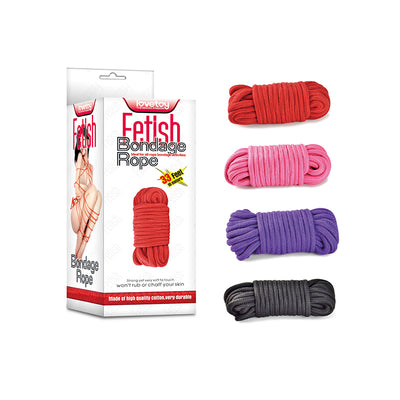 Fetish Bondage Rope Black - One Stop Adult Shop