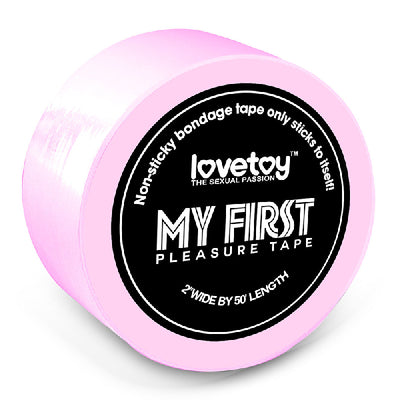 My First Non-Sticky Bondage Tape Pink - One Stop Adult Shop
