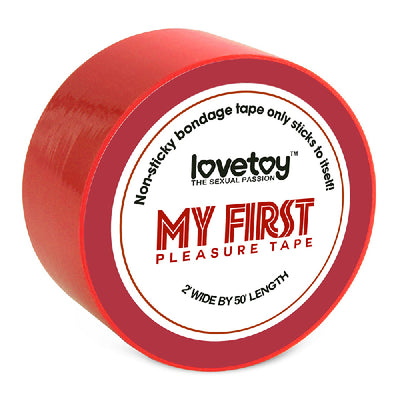 My First Non-Sticky Bondage Tape Red - One Stop Adult Shop