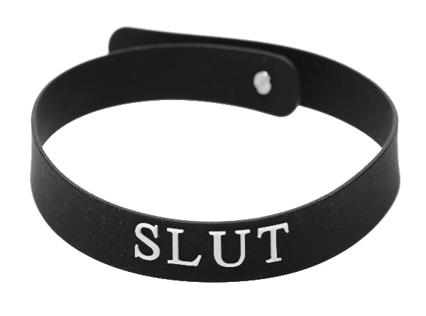 Slut Silicone Collar - One Stop Adult Shop