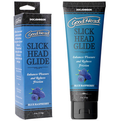 GoodHead Slick Head Glide - Blue Raspberry - One Stop Adult Shop