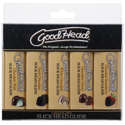 GoodHead Slick Head Glide - Chocolates - One Stop Adult Shop
