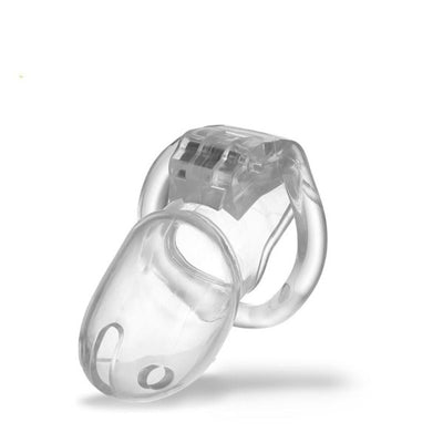 Brutus Stealth Chastity Cage Clear - One Stop Adult Shop