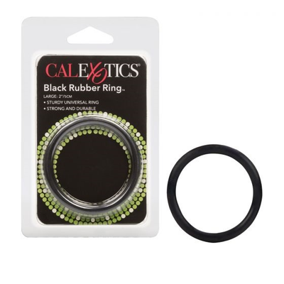 Rubber Ring Large Black - One Stop Adult Shop