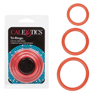 Tri-Ring Red - One Stop Adult Shop