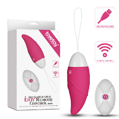 IJOY Wireless Remote Control Rechargeable Egg Pink - One Stop Adult Shop