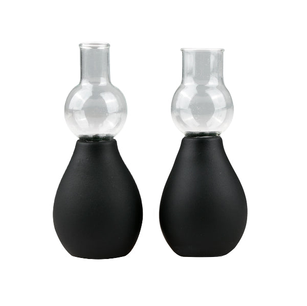 Nipple Sucker Black 2 Pc - One Stop Adult Shop