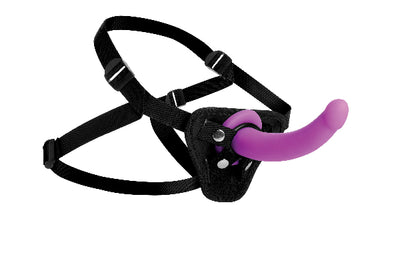 Navigator Silicone G-Spot Dildo with Harness - One Stop Adult Shop