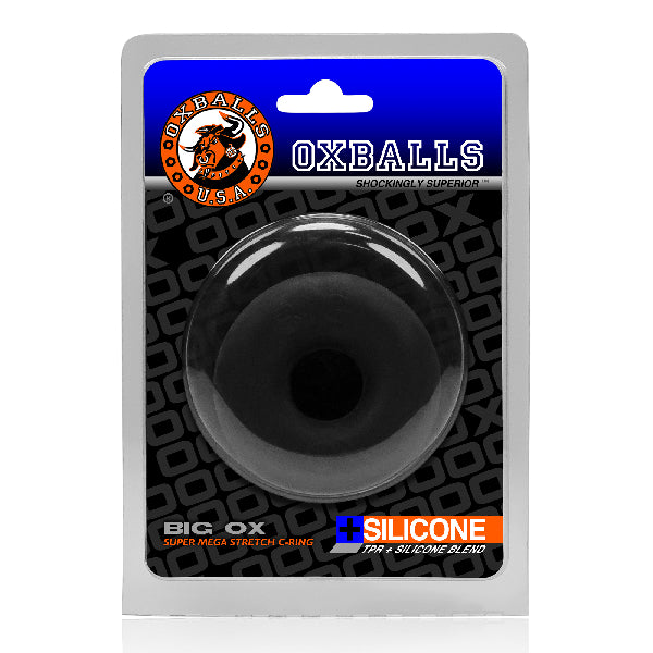 OxBalls - Big Ox Cockring (Black Ice) - One Stop Adult Shop