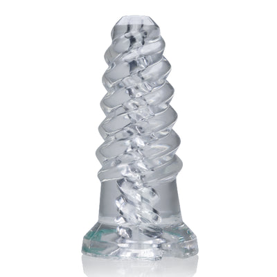 Screw'D Super Squish Corkscrew Jackoff Toy Clear - One Stop Adult Shop