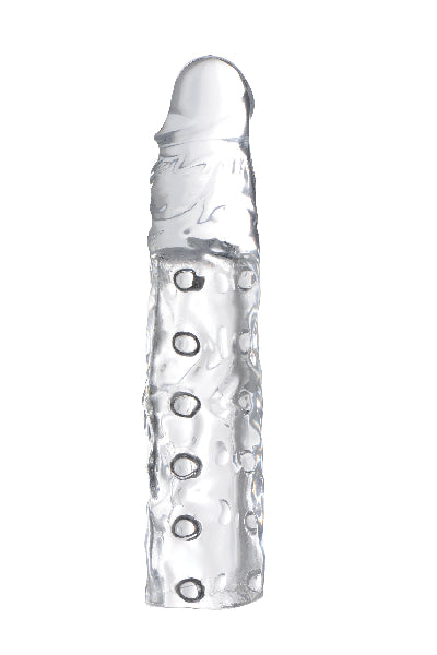 Size Matters - 3" Clear Penis Enhancer Sleeve - One Stop Adult Shop