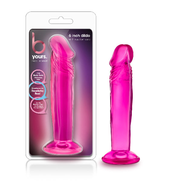 B Yours - Sweet N Small Dildo 6" (Pink) - One Stop Adult Shop