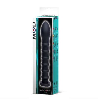 MOD Wand Ribbed Black - One Stop Adult Shop
