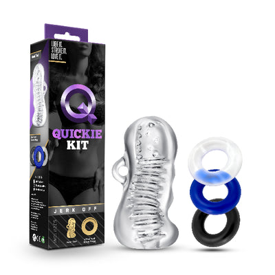 Quickie Kit Jerk Off Clear - One Stop Adult Shop
