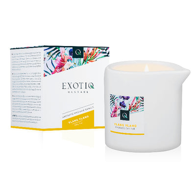 Exotiq Massage Candle Ylang Ylang 200g - One Stop Adult Shop