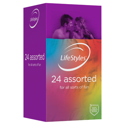 LifeStyles Assorted Condoms 20 - One Stop Adult Shop