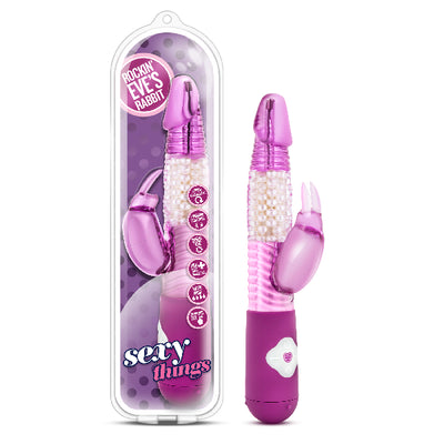 Sexy Things Rocki n Eve's Rabbit Pink - One Stop Adult Shop